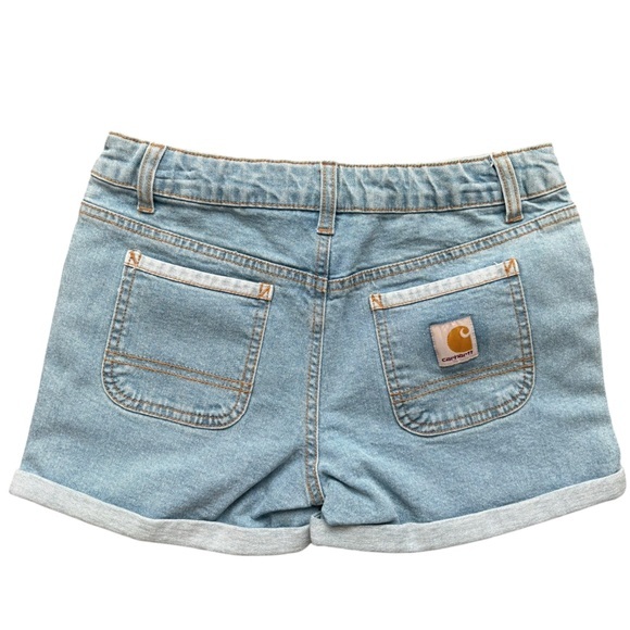 Carhartt LT wash Kid's Rugged Flex Denim Short BS9306-G size 10. - Picture 1 of 8
